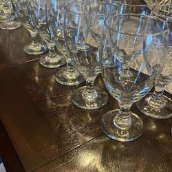 Wine glasses never used there are 11