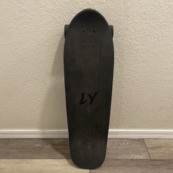 Landyachts Cruiser Board, Black with Owl design 