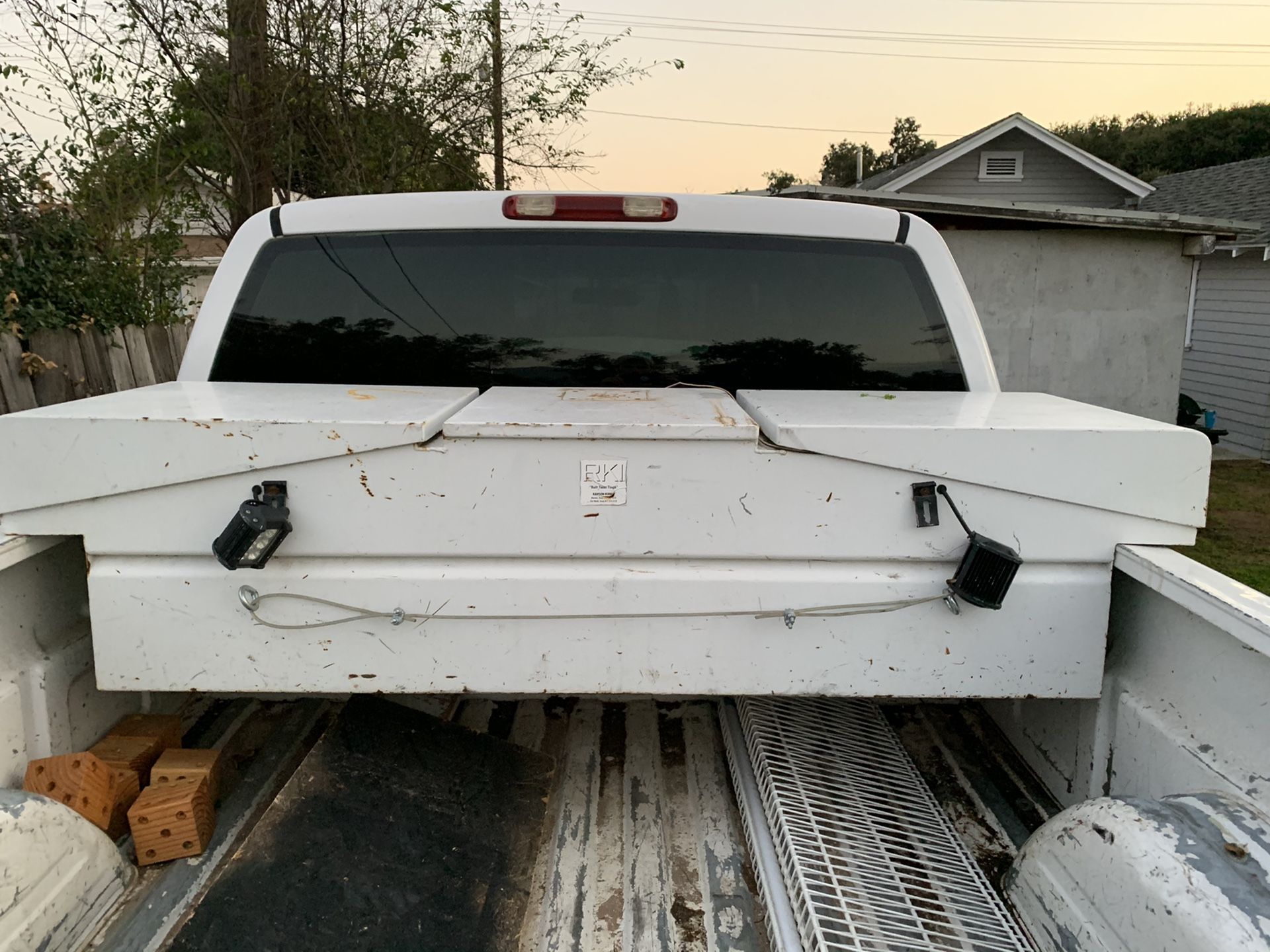 Truck utility tool box