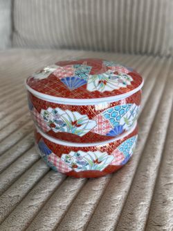 Japanese Porcelain Stacking Box