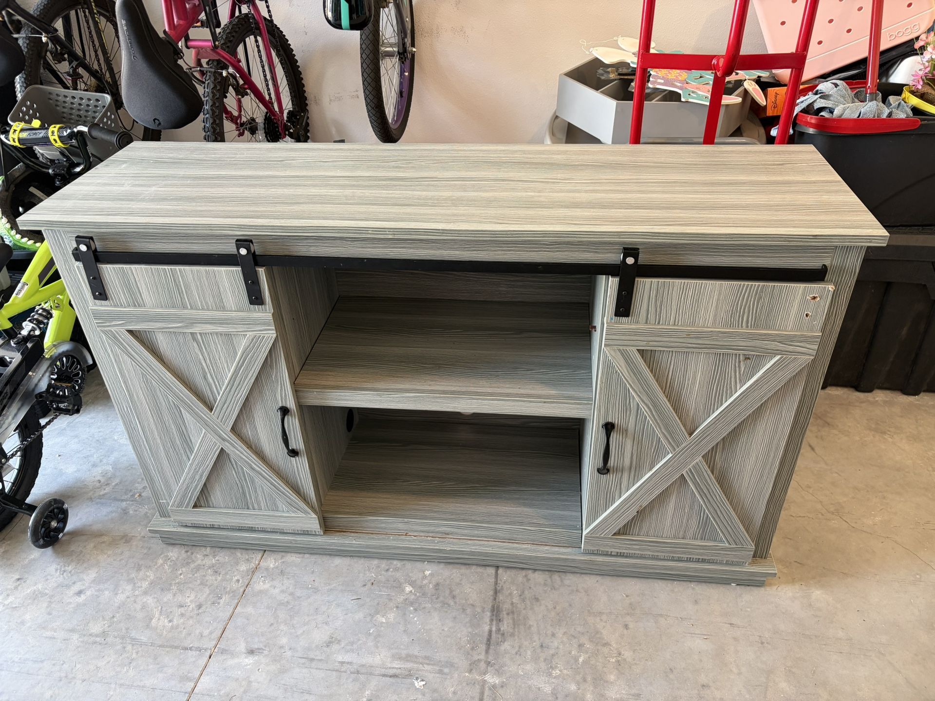 Farm Style TV Stand