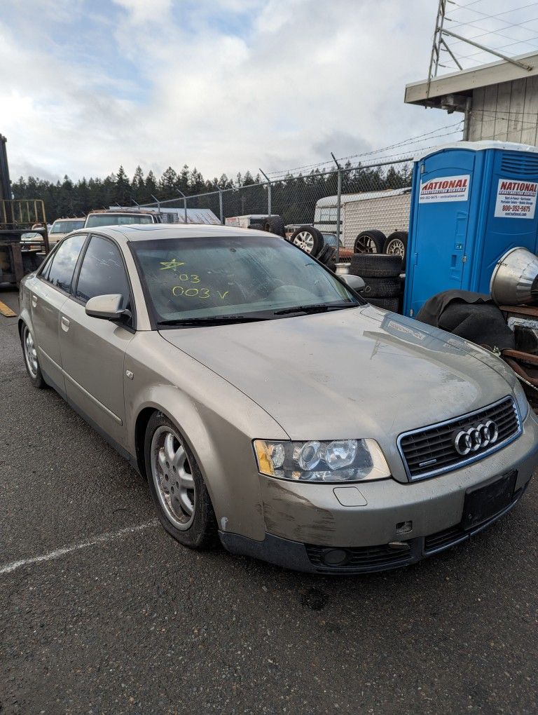 Parting Out 2003 Audi A4 Parts