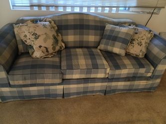 Country farm couch