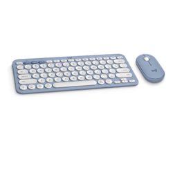 Logitech Pebble 2 Combo for Mac, Wireless Keyboard and Mouse, Slim, Quiet and Portable (OPEN BOX)
