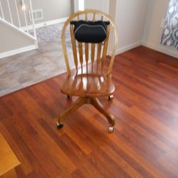 Solid Oak Desk chair