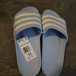 Adidas Adilette Aqua Slides Size 11