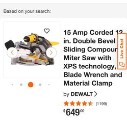 Dewalt Miter Saw