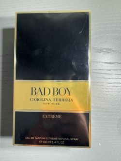 Carolina Herrera Bad Boy Extreme Eau de Parfum 100ml / 3.4 oz – Sealed in Box