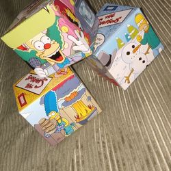 Lot Of 3 Factory Original Simpsons Digital Collector Watch I'm Box Deal 