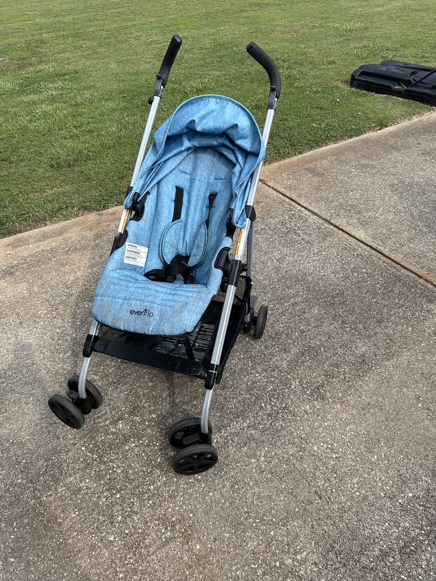 Evenflo Single Stroller Blue