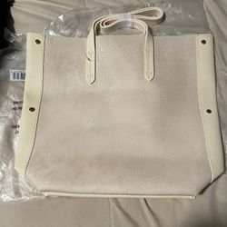 Cream Tote Bag