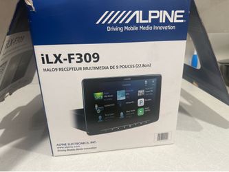 Alpine iLX-F309 Halo9 9" digital media receiver.