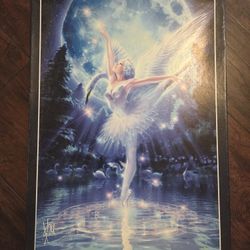 Swan Lake Odette glow in the dark puzzle