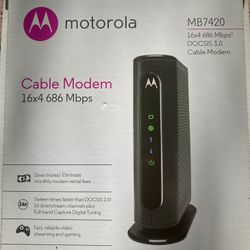 Motorola Cable Modem MB7420-10k 