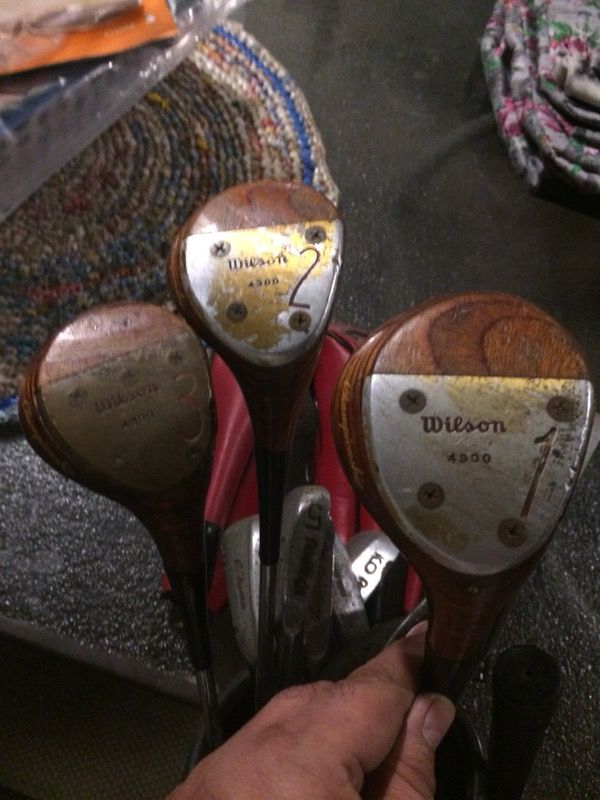 Golf Clubs old