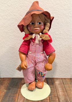 Rare Vintage Naber Milli Wood Doll