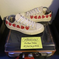 Cdg Converse Size 8 Run Big 
