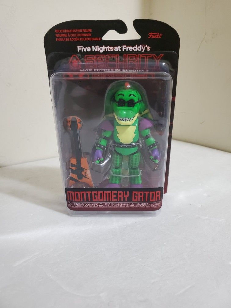 Funko Five Nights at Freddy's: Security Breach Montgomery Gator Action  Figure