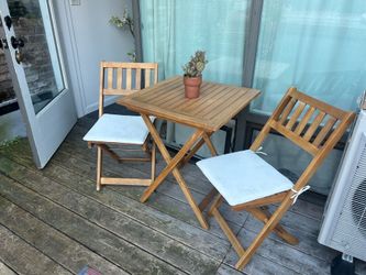 Outdoor bistro set