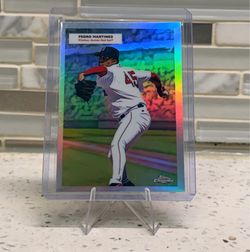 2025 Topps Chrome Platinum Baseball Pedro Martinez/David Ortiz 55DH-16 Red Sox