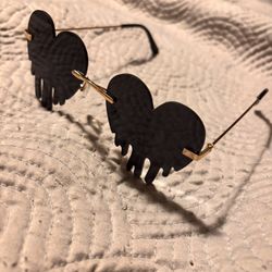 Sunglasses Heart dripping 