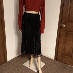 Pleated Skirt