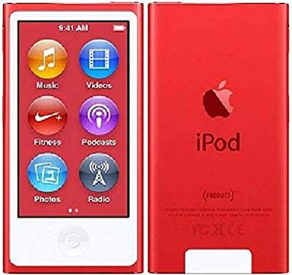 Apple iPod Nano 7th Generation 16gb Red Special Edition Music Player
