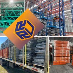 INDUSTRIAL PALLET RACK SHELVES 