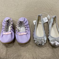 2 new gap baby girl shoes