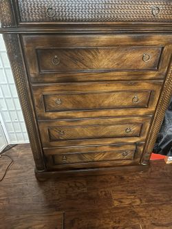 Tommy Bahama Tall Boy Five Drawer Dresser. I Also Have Two Nightstands Available For An Extra $50.