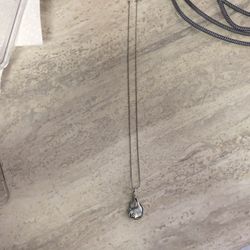 Roman glass Pendant With Chain