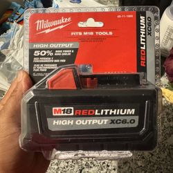 Milwaukee M18 High Output XC6.0 Battery