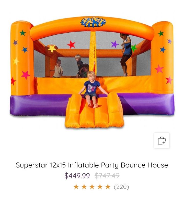 Blastzone 12x15 Bounce House For Sale
