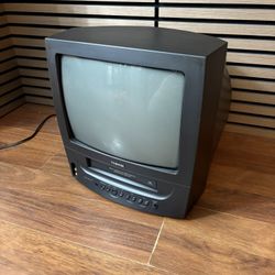 Vintage Toshiba 13” Tv/ VCR 
