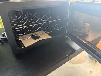 Countertop Wine Cooler with Wire Racks