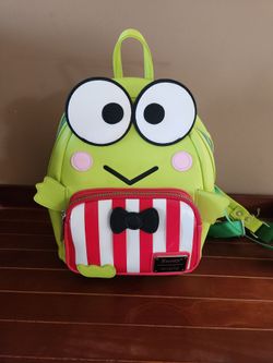 Keroppi Sanrio Loungefly Backpack & Wallet