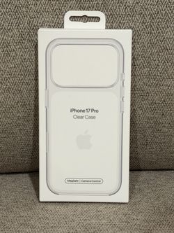 Authentic Apple iPhone 17 Pro Clear Case