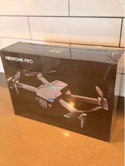 🚁 HIDRONE PRO Foldable Drone w/ Obstacle Avoidance – New in Box