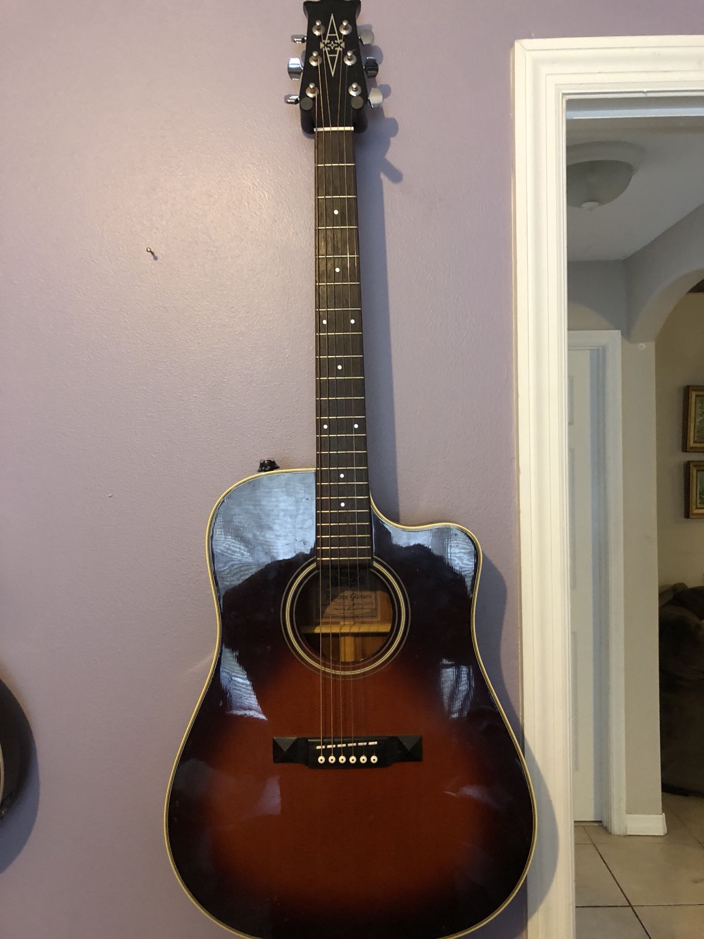 Alvarez Model 5082 Thin line Acoustic Electric