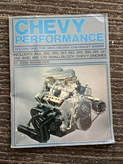Chevy Engine Performance Books