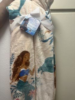 The Little Mermaid Plush Throw