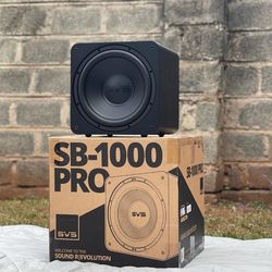 SVS SB 1000  Pro Subwoofer