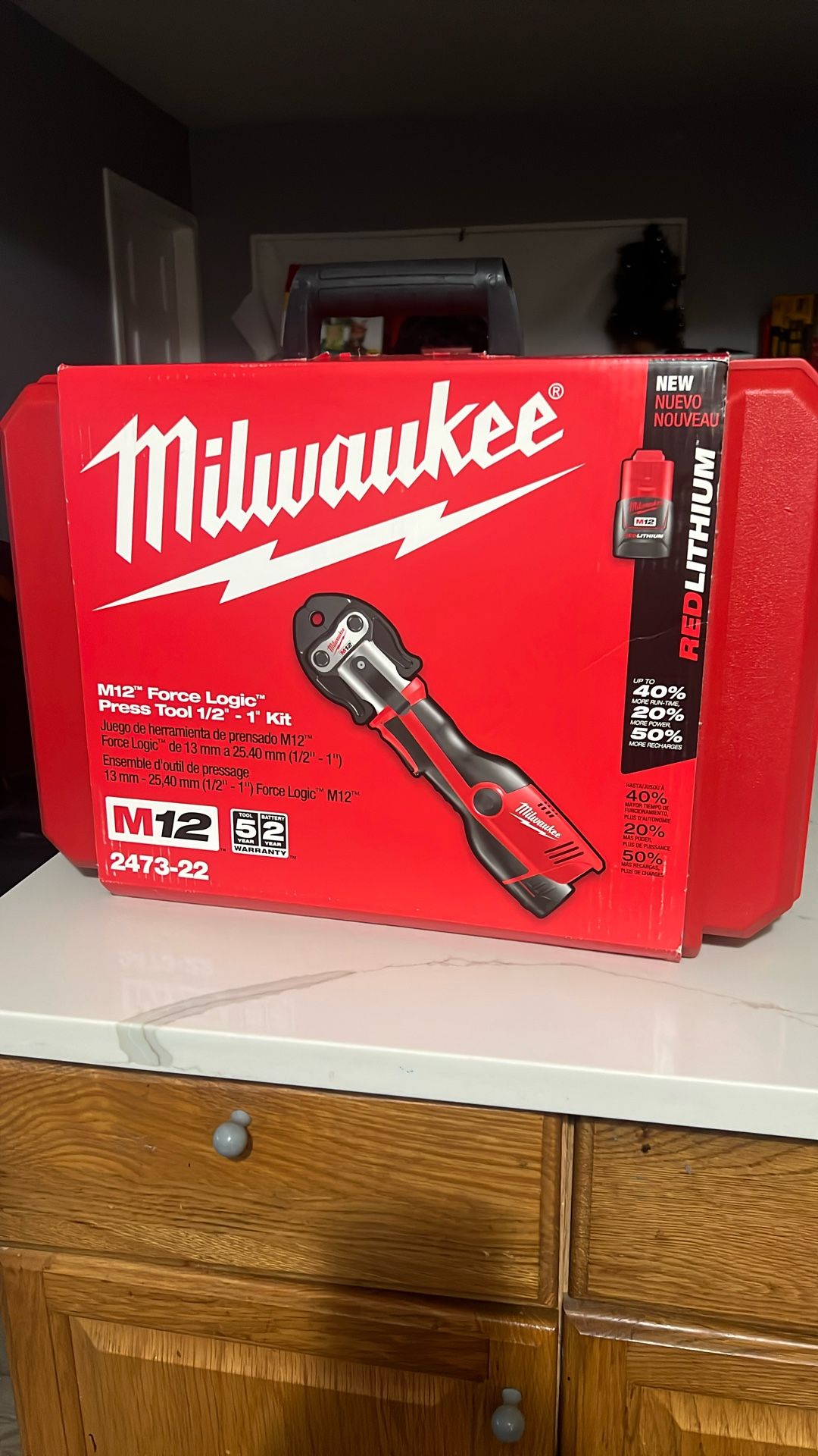 M12 Force Logic Press Tool Kit