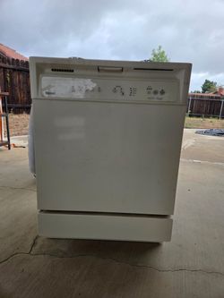 White Dishwasher