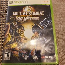 Mortal Kombat vs DC Universe Xbox 360 Game