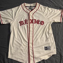 Born X Raised Mexico Baseball Jersey Size Large