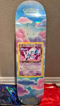 Santa Cruz x Pokemon TCG "Dark Espeon" Blind Bag Skateboard Deck
