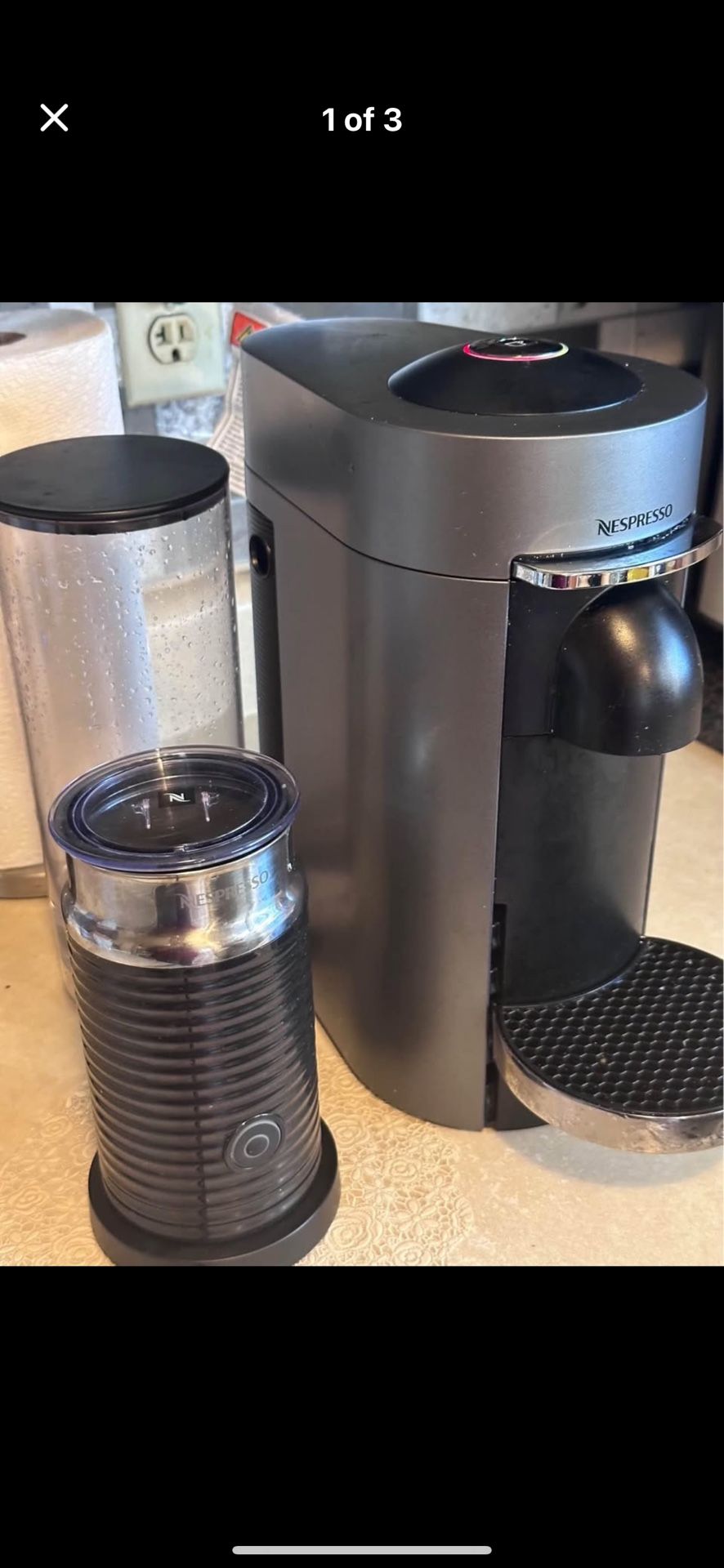 Nespresso Coffee Maker With Milk Frother