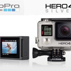 GoPro Hero 4 Silver Edition Used Once 