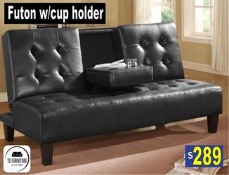 Futon W/cup Holder